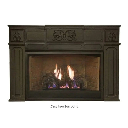 Empire Gas Fireplace Insert 29" Franklin Vent-Free Logs & Brick Liner ECSFPI29