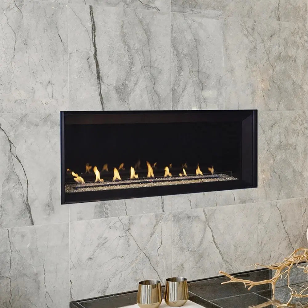 Superior Gas Fireplace VRL6048 48-Inch Linear Electronic Ignition Vent-Free Remote Included