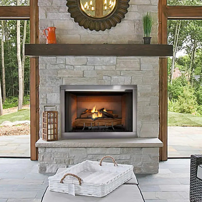 Majestic Vesper Outdoor 36" Gas Fireplace | 40,000 BTU | Ventless Design | VOFB36-T
