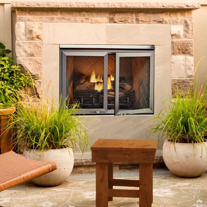 Majestic Vesper 42" Gas Fireplace | 40,000 BTU | Ventless Design | VOFB42-T