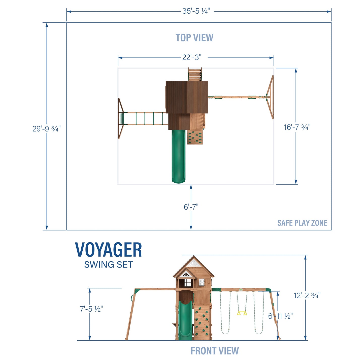 Voyager Swing Set