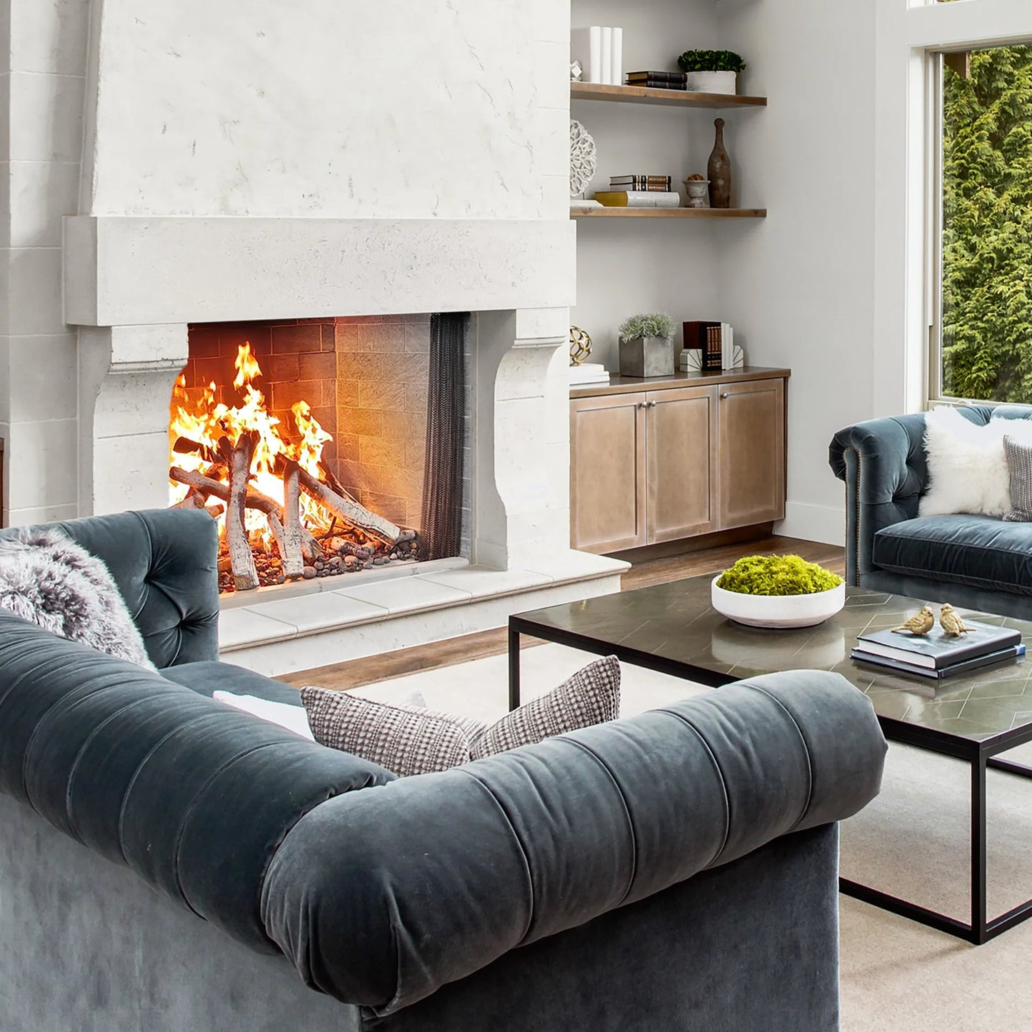 Empire Aspen 60" Wood Burning Traditional Firebox - WB60FB0F