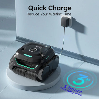 WYBOT C2 Cordless Robotic Pool Cleaner – Floor, Walls & Waterline
