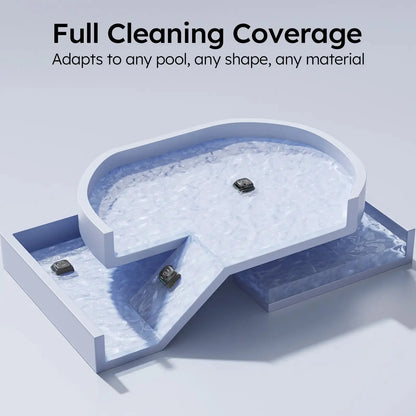 WYBOT C2 Cordless Robotic Pool Cleaner – Floor, Walls & Waterline
