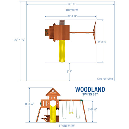 Woodland Swing Set