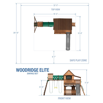 Woodridge Elite Swing Set