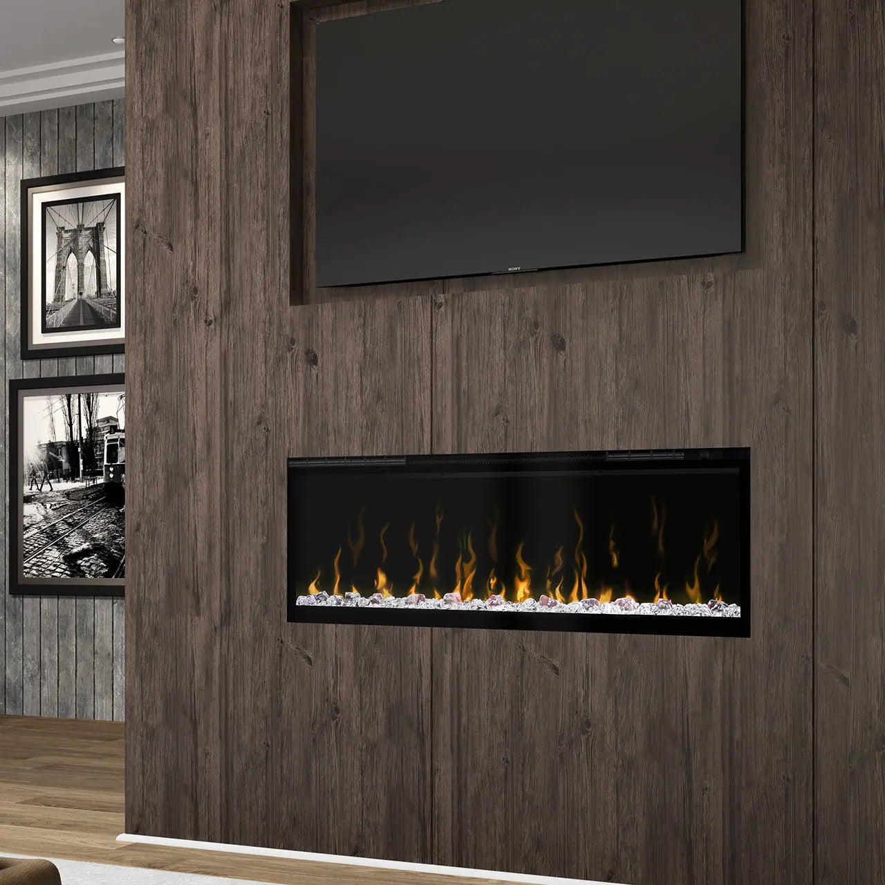 Dimplex 50" IgniteXL Linear Electric Fireplace - Wall Mount
