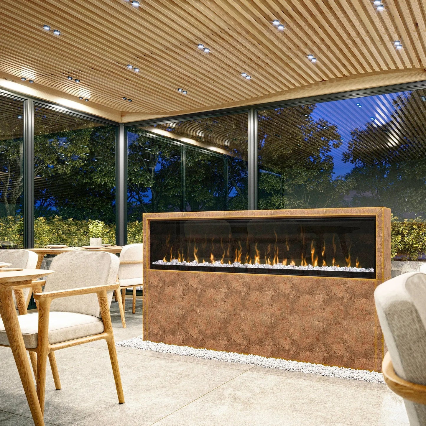 Dimplex 74" IgniteXL Linear Electric Fireplace - Wall Mount