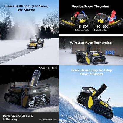 Yarbo Snow Blower Module | Add-On 2-Stage Attachment for Yarbo Core