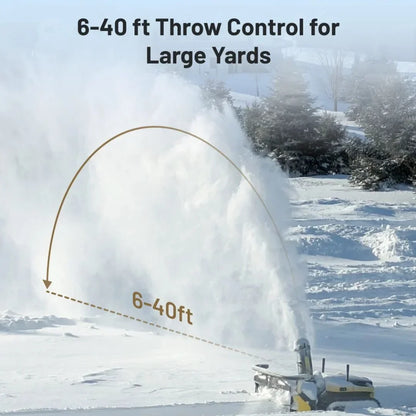 Yarbo Robotic Snow Blower | Autonomous 2-Stage Snow Removal