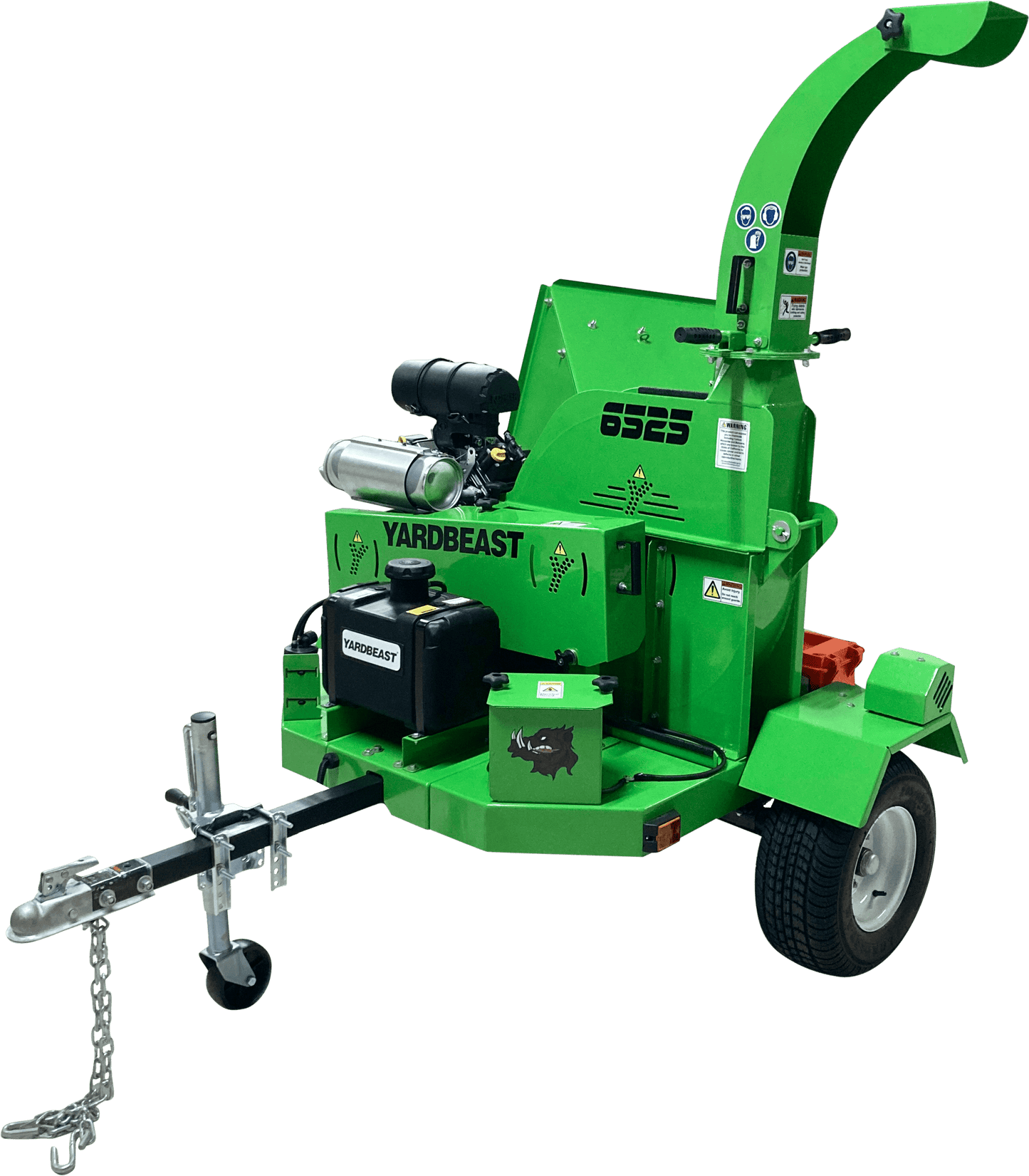 YardBeast 6525 6.5 in. Commercial Self-Feeding WoodChipper