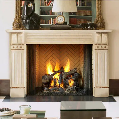Majestic Ashland 50" Wood Burning Fireplace | Flush Hearth | Traditional Style