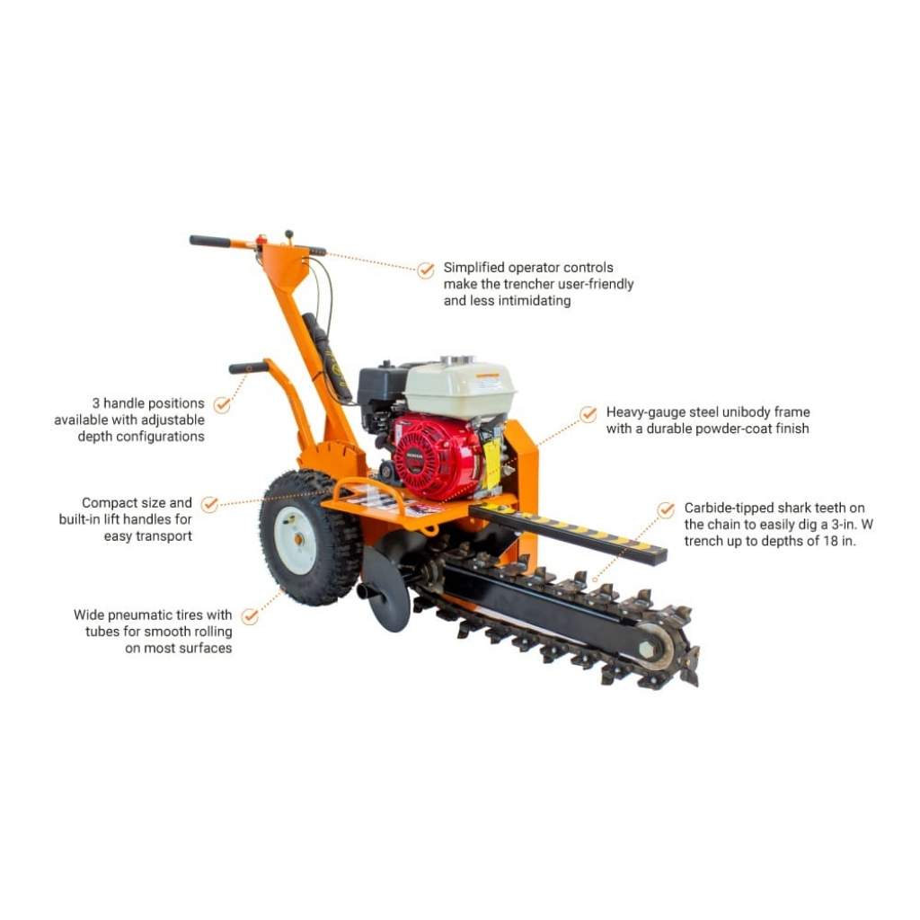 BravePro 18 Trencher