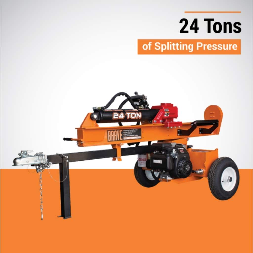 Brave 24 Ton Log Splitter