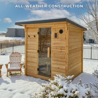 Henley Outdoor Cabin Sauna – 4-6 Person