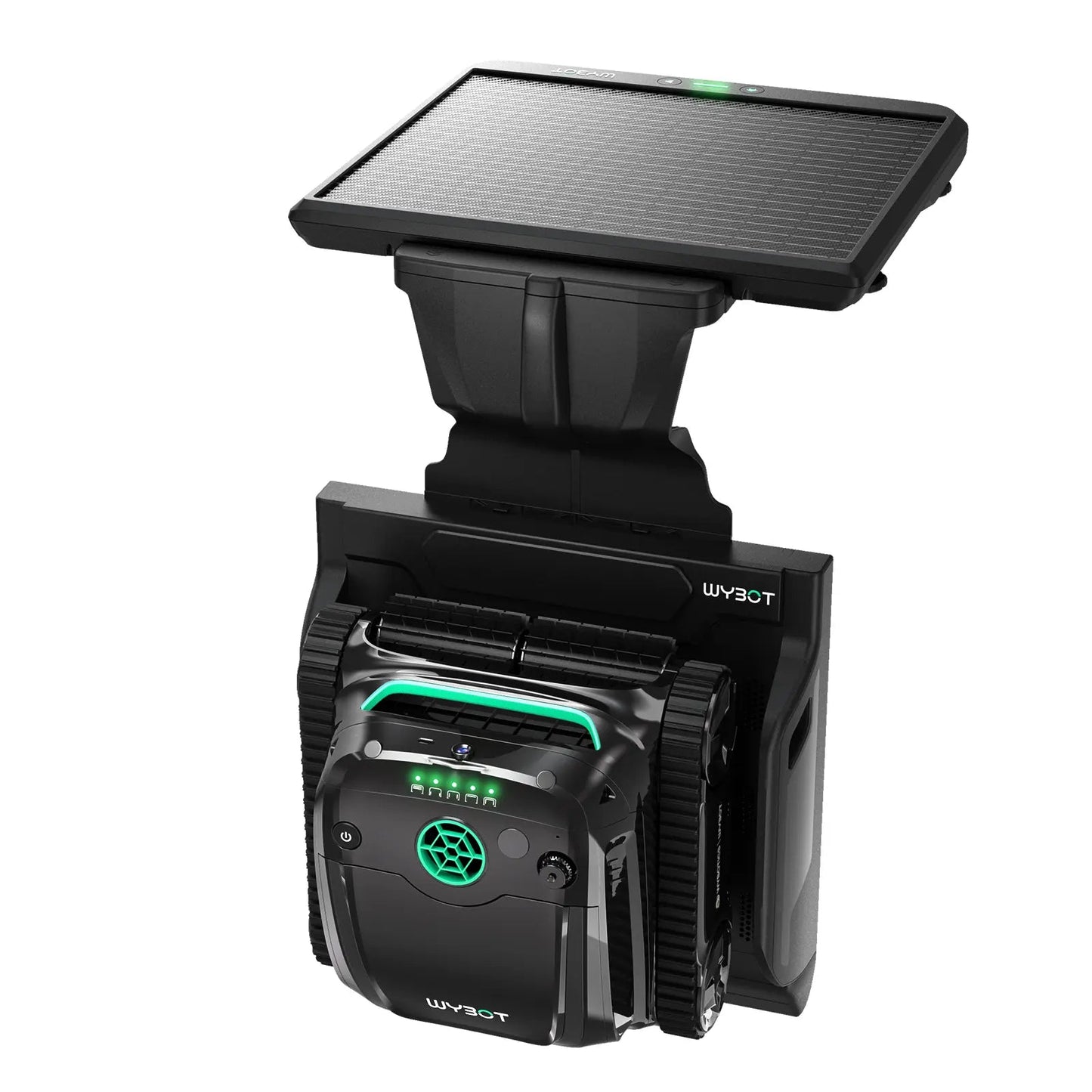 WYBOT S2 Solar Vision Robotic Pool Cleaner – Self-Charging Solar Dock, AI Camera