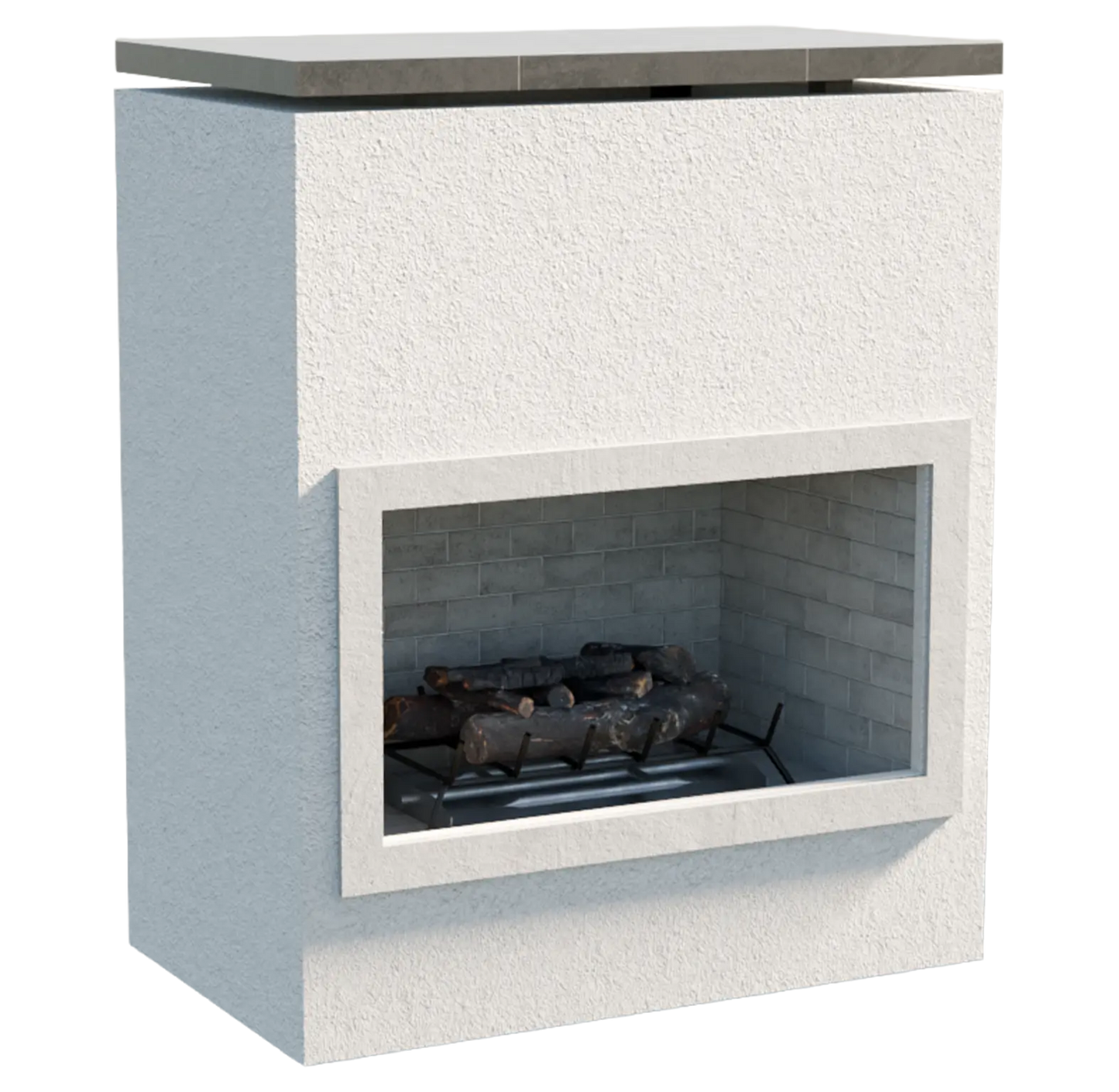 Cal Flame - Cabo Modern Outdoor Gas Fireplace | Model: FRP901-1