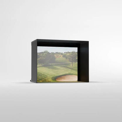 Carl's Place PRO Golf Simulator Enclosure Kit with Premium Impact Screen 8.5'H × 11'W × 5'D | Model: pgec2-pm-8-5x11x5