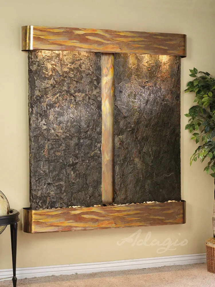 Adagio Cottonwood Falls Indoor Wall-Mounted Water Fountain (AWF-CFR1002)