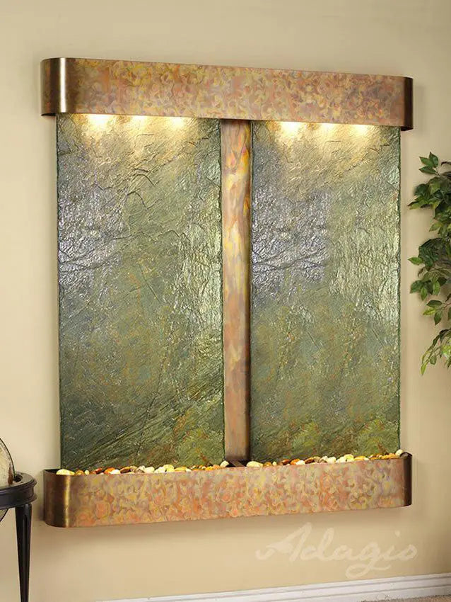 Adagio Cottonwood Falls Indoor Wall-Mounted Water Fountain (AWF-CFR1002)