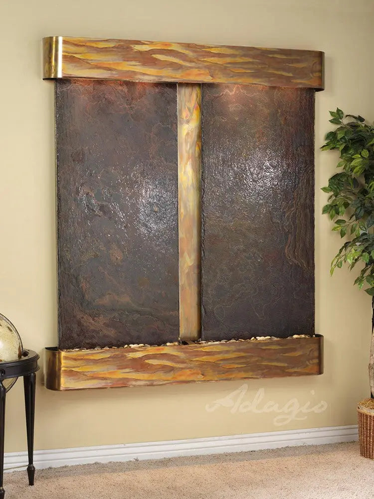 Adagio Cottonwood Falls Indoor Wall-Mounted Water Fountain (AWF-CFR1002)