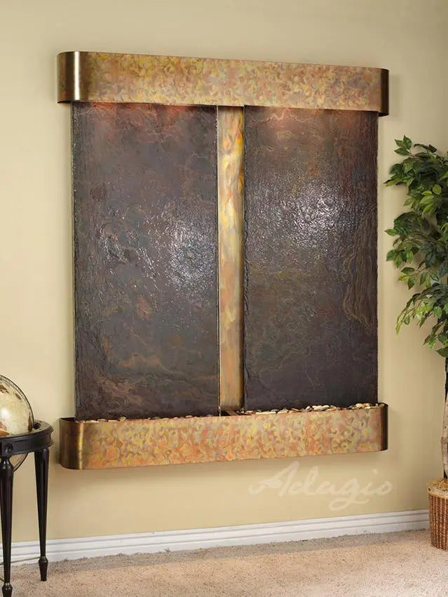 Adagio Cottonwood Falls Indoor Wall-Mounted Water Fountain (AWF-CFR1002)