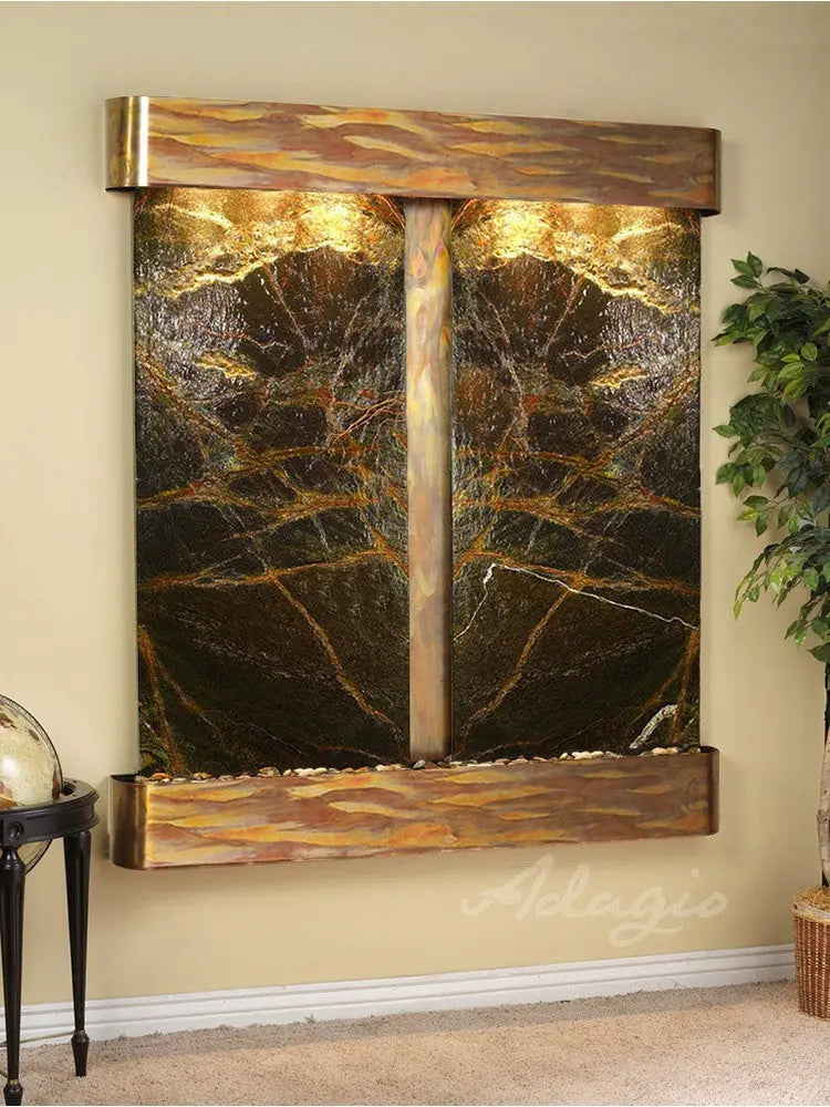 Adagio Cottonwood Falls Indoor Wall-Mounted Water Fountain (AWF-CFR1002)