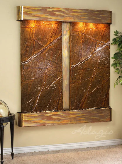 Adagio Cottonwood Falls Indoor Wall-Mounted Water Fountain (AWF-CFR1002)