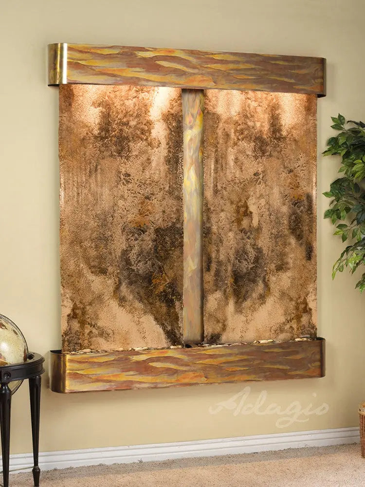 Adagio Cottonwood Falls Indoor Wall-Mounted Water Fountain (AWF-CFR1002)
