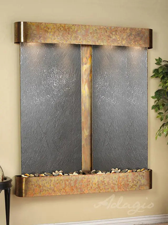Adagio Cottonwood Falls Indoor Wall-Mounted Water Fountain (AWF-CFR1002)