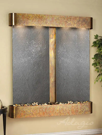 Adagio Cottonwood Falls Indoor Wall-Mounted Water Fountain (AWF-CFR1002)