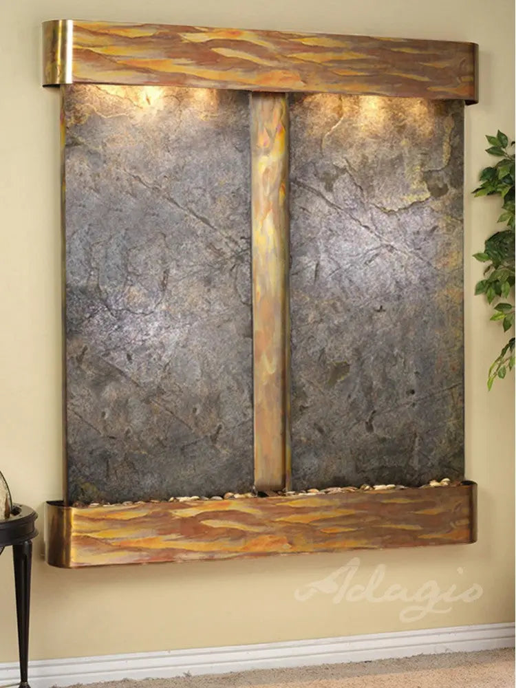 Adagio Cottonwood Falls Indoor Wall-Mounted Water Fountain (AWF-CFR1002)