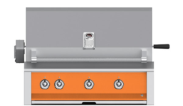 Aspire By Hestan 36" Outdoor Built-In Grill with 2 U-Burner, 1 Sear Burner &  Rotisserie - EMBR36