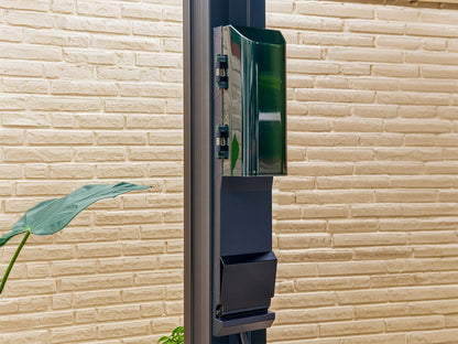 Stratford | 14x12 Steel Pergola – Black