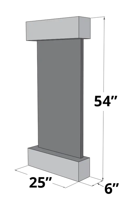 Adagio Cascade Springs Indoor Wall-Mounted Water Fountain (AWF-CSR1002)