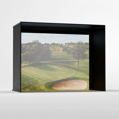 Carl's Place DIY Golf Simulator Enclosure Kit with Standard Impact Screen 9x12 | Model: gekc2-is-9x12x5
