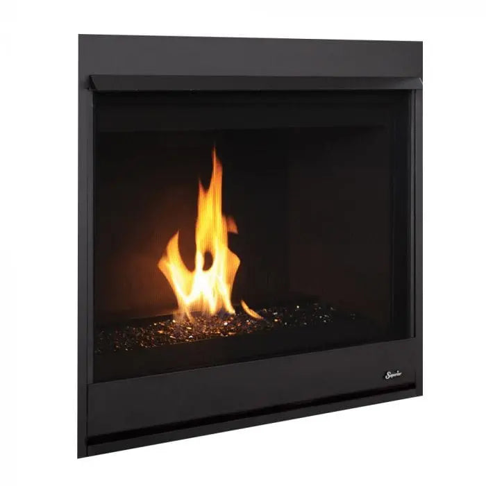 Superior Gas Fireplace 33-Inch DRC2033 Contemporary Electronic Ignition Direct Vent