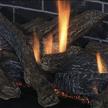 Superior Gas Fireplaces 35-Inch DRT2035 Traditional Direct Vent Aged Oak Logs DRT2035