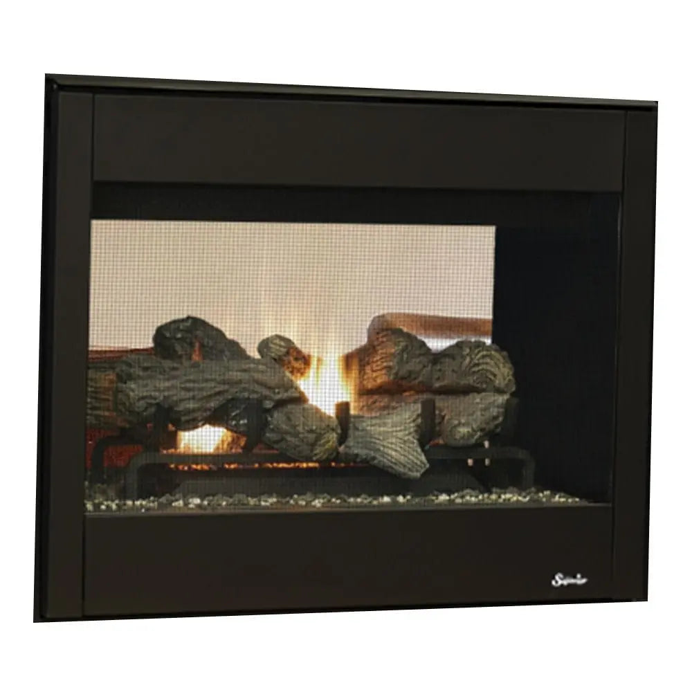 Superior Gas Fireplaces 35-Inch Double-Sided Electronic Ignition Direct Vent DRT35STDEN