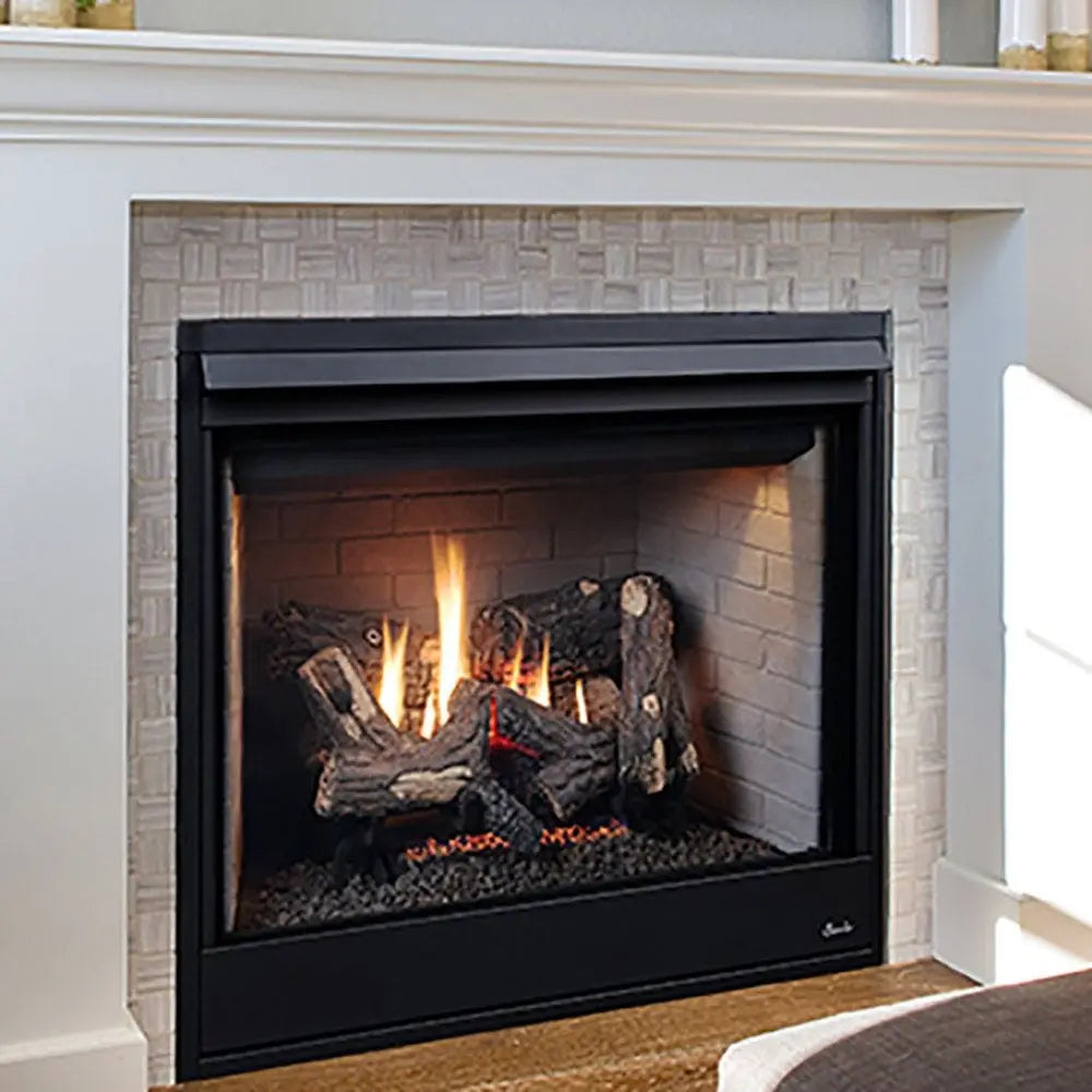 Superior Gas Fireplace 40-Inch DRT4240 Traditional Electronic Ignition DV Remote Logs