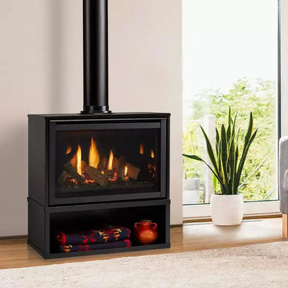 Majestic Ruby 30 Freestanding Direct Vent Gas Fireplace | 32,700 BTU | IntelliFire Touch | RUBY30INFREE