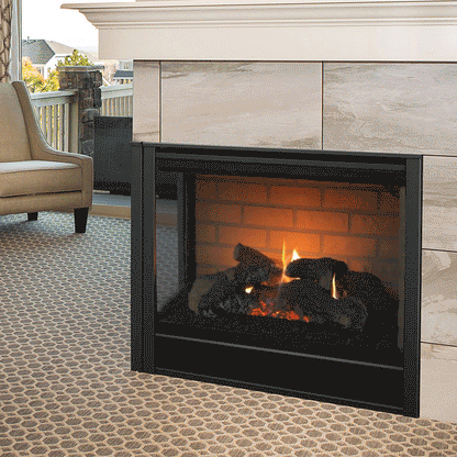 Majestic Corner 36" Direct Vent Gas Fireplace | 38,000 BTU | IntelliFire Touch | L/RCOR-DV36IN