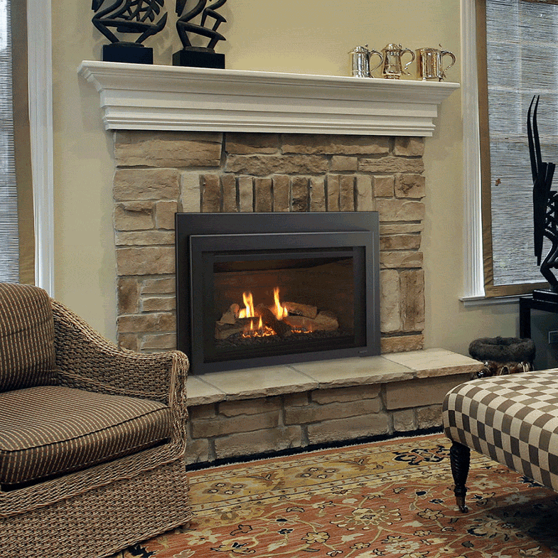 Majestic Jasper 30" Direct Vent Gas Fireplace Insert | 30,000 BTU | IntelliFire Ignition | JASPER30IN