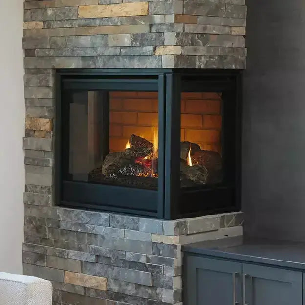 Majestic Corner 36" Direct Vent Gas Fireplace | 38,000 BTU | IntelliFire Touch | L/RCOR-DV36IN