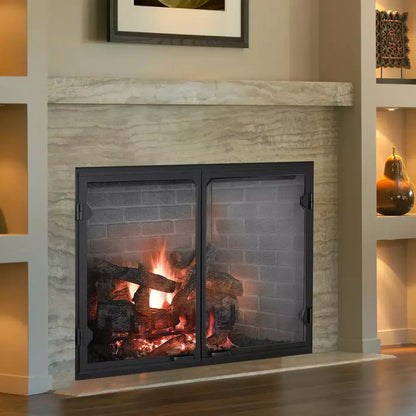 Majestic Biltmore 36" Wood Burning Fireplace | Large Regal Design | SB60
