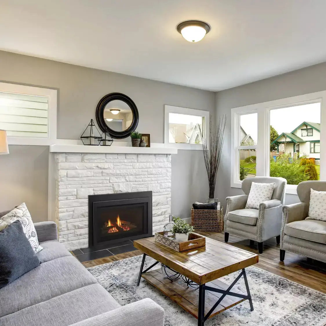 Majestic Jasper 30" Direct Vent Gas Fireplace Insert | 30,000 BTU | IntelliFire Ignition | JASPER30IN
