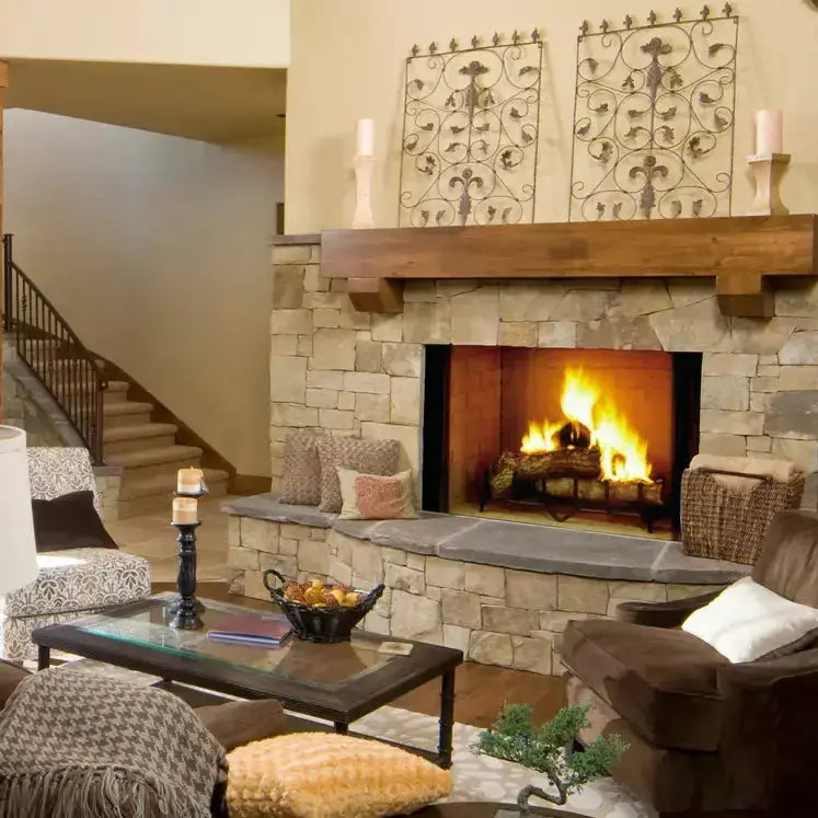 Majestic Biltmore 42" Wood Burning Fireplace | Large Regal Design | SB80