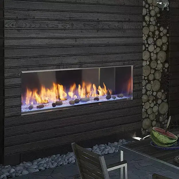 Majestic Lanai 48" Outdoor Gas Fireplace | 55,000 BTU | IntelliFire | ODLANAIG-48