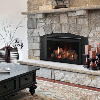 Majestic Ruby 30" Direct Vent Gas Fireplace Insert | 32,700 BTU | IntelliFire Touch | RUBY30IN