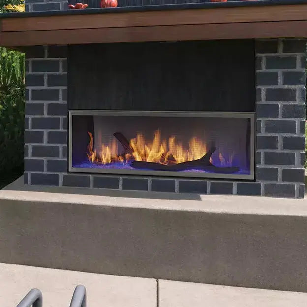 Majestic Lanai 48" Outdoor Gas Fireplace | 55,000 BTU | IntelliFire | ODLANAIG-48